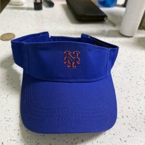 MLB Mets Blue Visor Hat